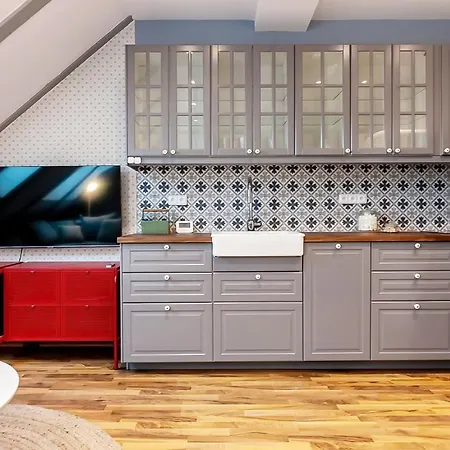 Attic On Waterfront / View / Netflix Appartamento Praga